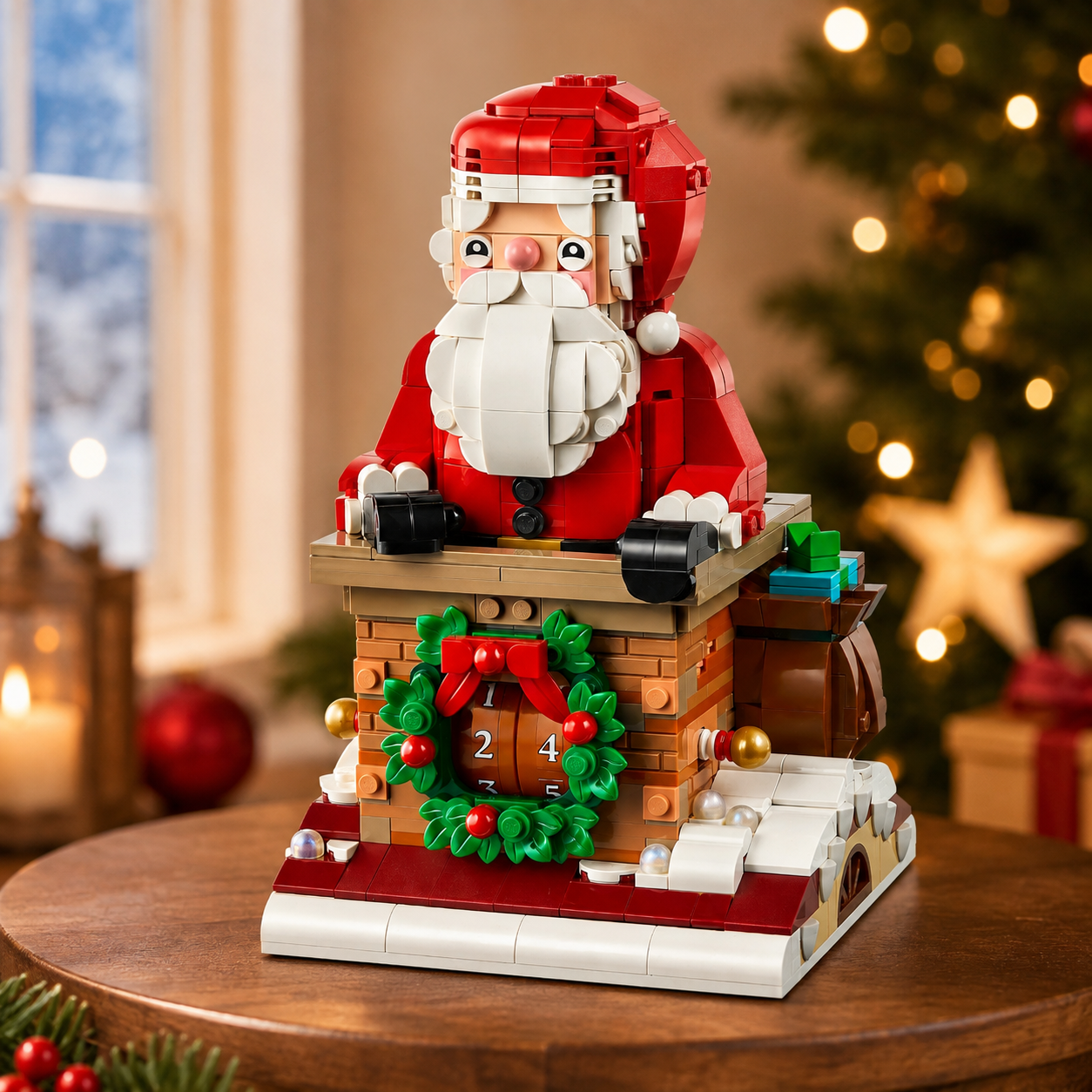 ChatGPT Image Sep 1, 2026, 03_56_08 PM (1) LEGO Santa’s Holiday Countdown Chimney Christmas Building Set — image 2