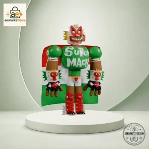Super Macho Designer Art Toy Wrestling Action Figure Collectible Statue