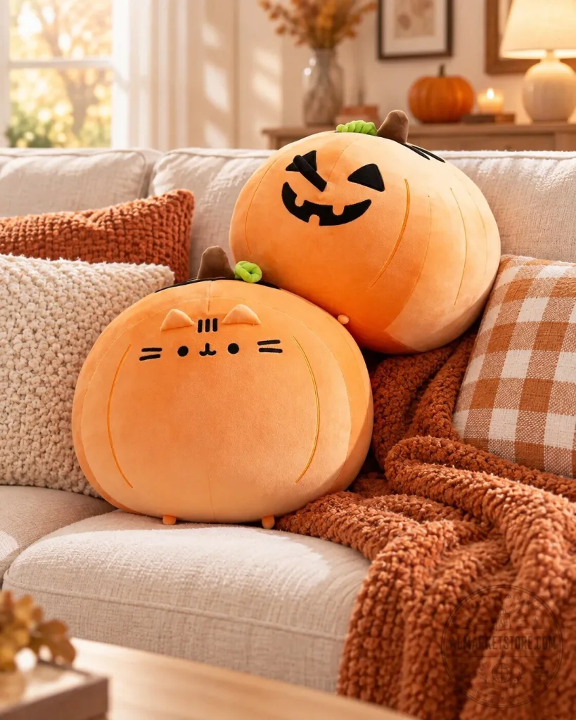 Pusheen Big Mochi Pumpkin Squisheen Halloween Plush Toy