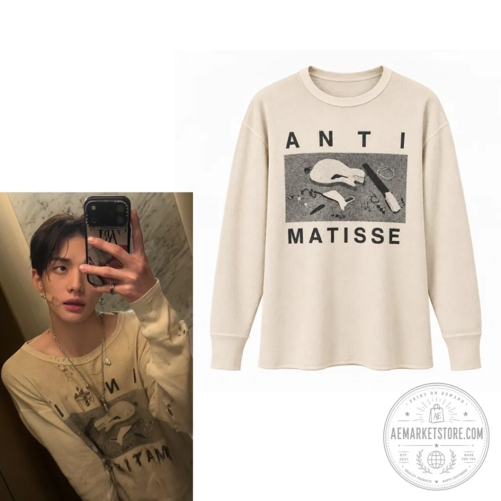 Straykids Hyunjin Anti Matisse Long Sleeve