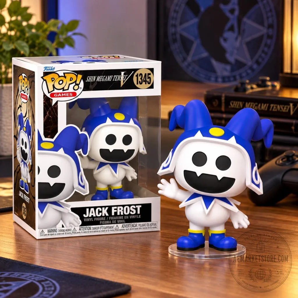 Funko Pop Games Shin Megami Tensei V Jack Frost 1345 Vinyl Figure Collectible Toy