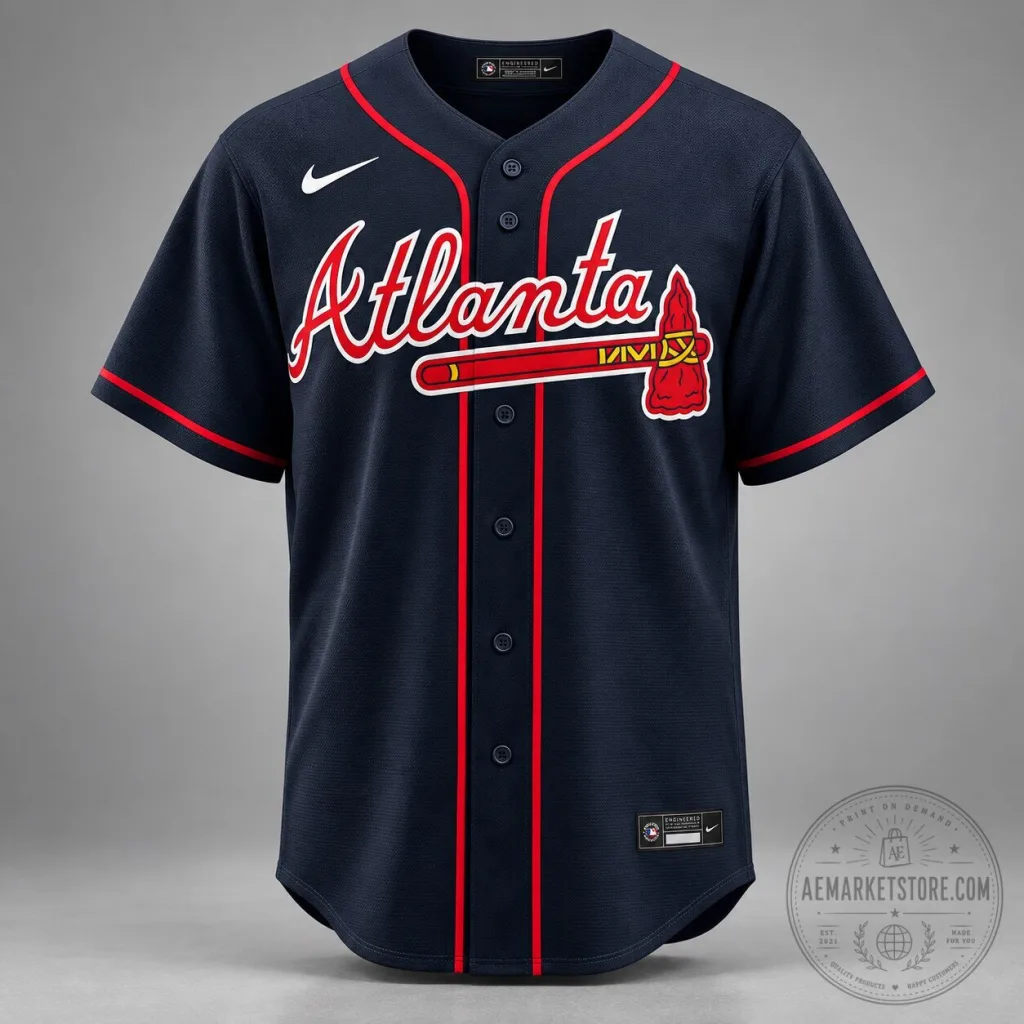"Top 3 Personalized Sports and Medical Gifts for 2026" 31 Atlanta Braves Men Nike MLB Replica Jersey Personalized Name Number