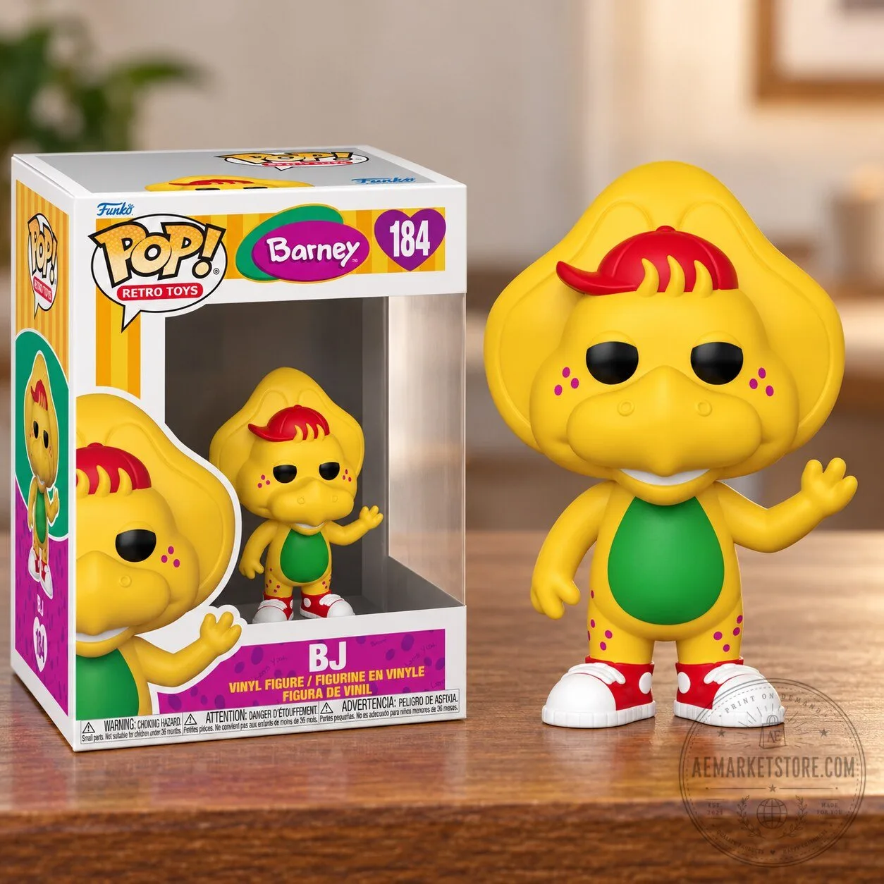Funko Pop Retro Toys BJ 184 Barney Vinyl Figure Collectible 7 Funko Pop Retro Toys BJ 184 Barney Vinyl Figure Collectible