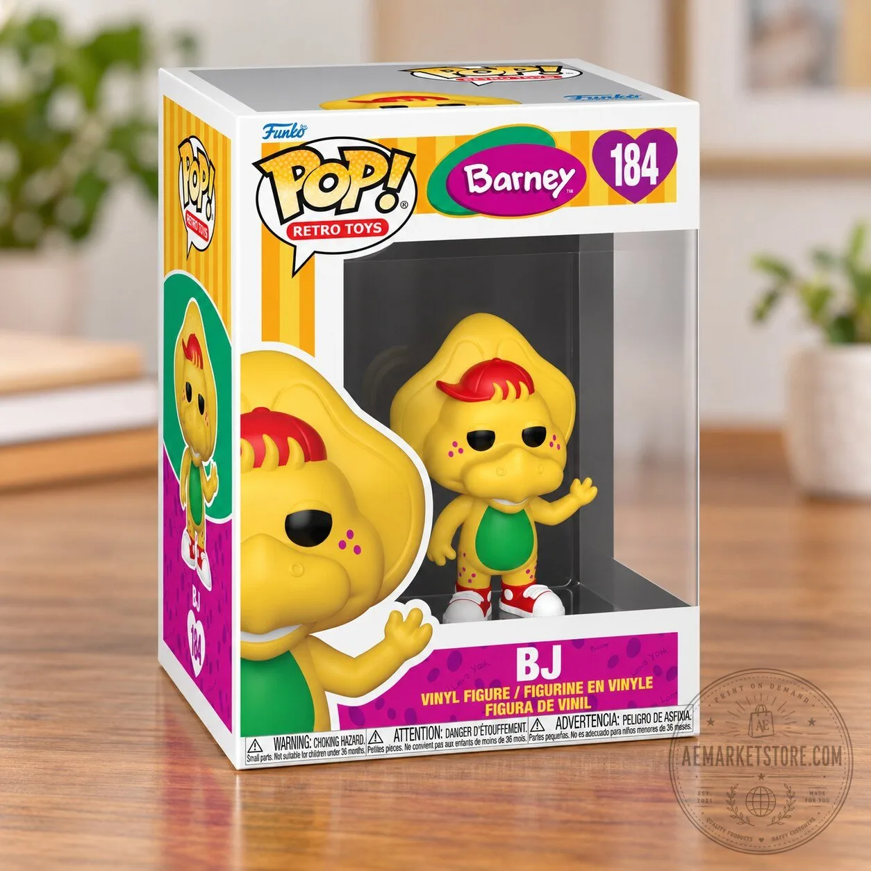 Funko Pop Retro Toys BJ 184 Barney Vinyl Figure Collectible 9 Funko Pop Retro Toys BJ 184 Barney Vinyl Figure Collectible