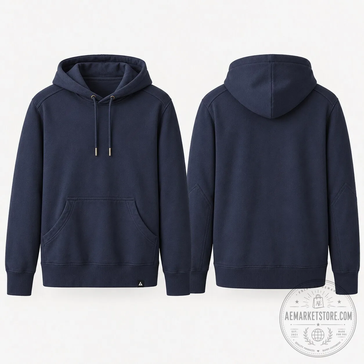 American Giant Hoodie Classic Heavyweight Navy Blue
