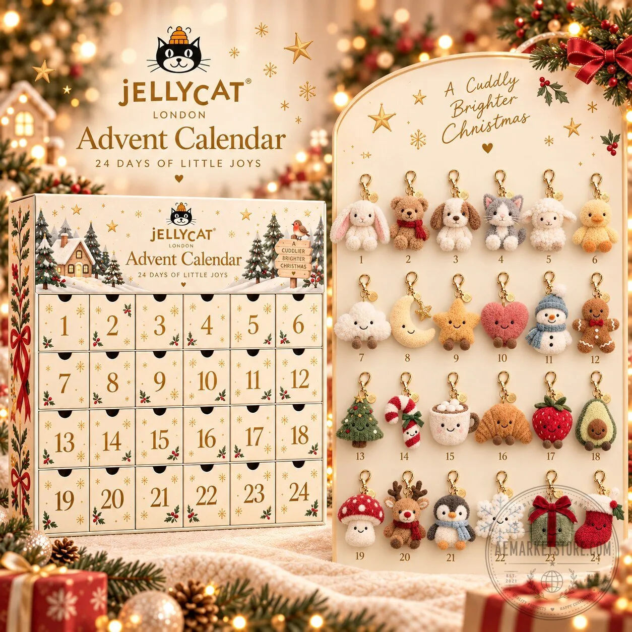 Jellycat London Advent Calendar 2026 24 Days