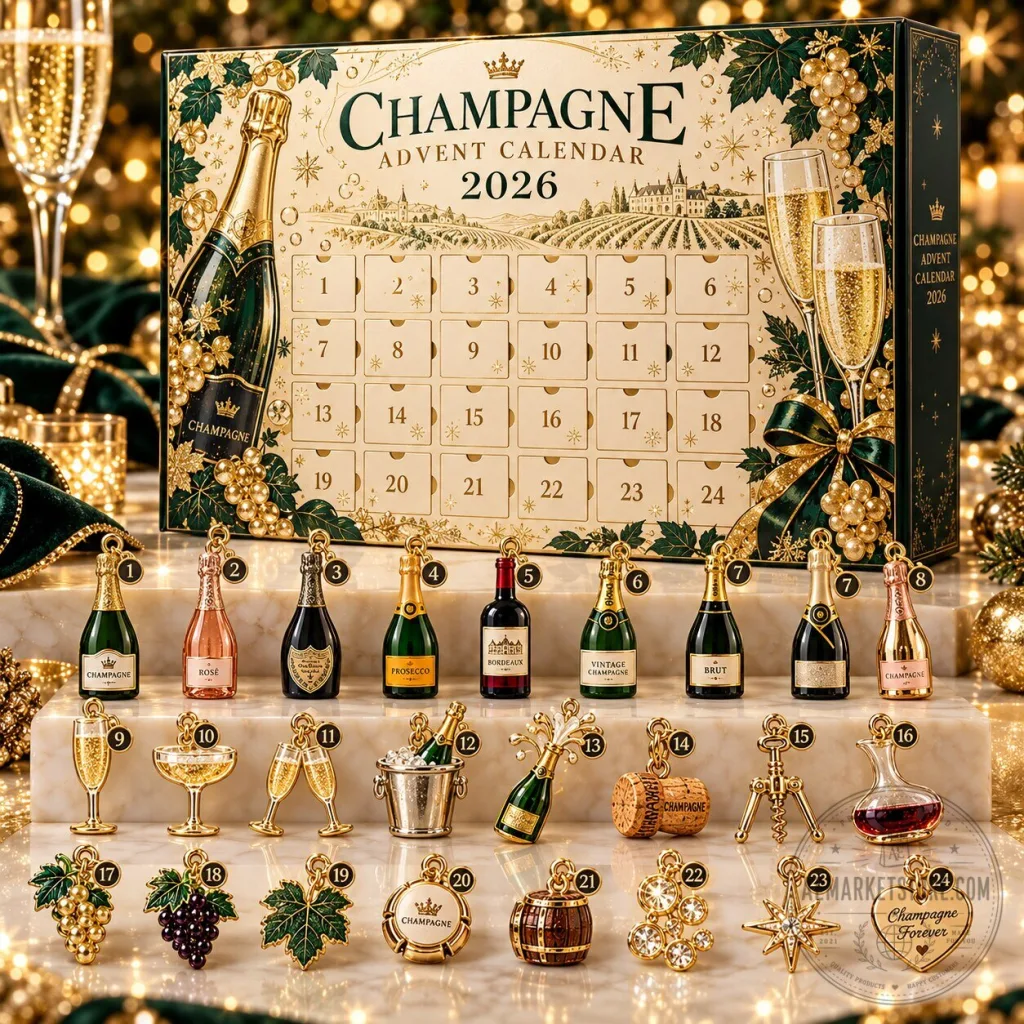 Champagne Advent Calendar 2026 24 Days Christmas Countdown Champagne Advent Calendar 2026 24 Days Christmas Countdown