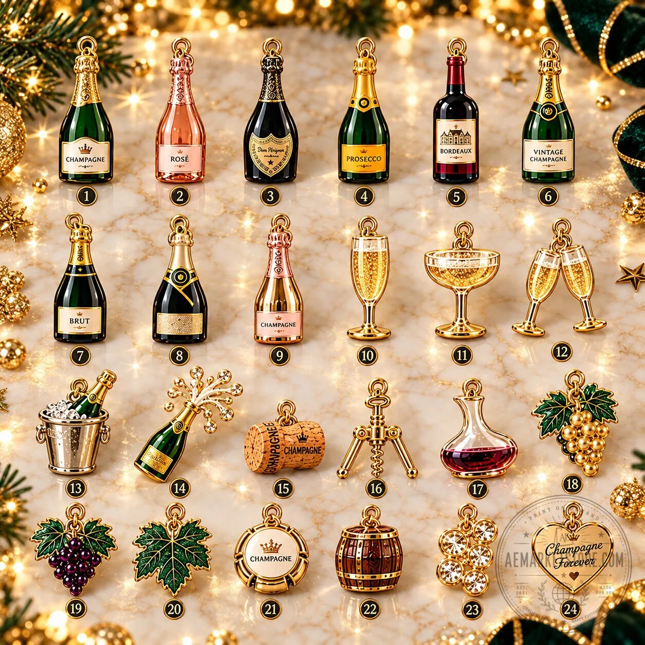 Champagne Advent Calendar 2026 24 Days Christmas Countdown 8 Champagne Advent Calendar 2026 24 Days Christmas Countdown