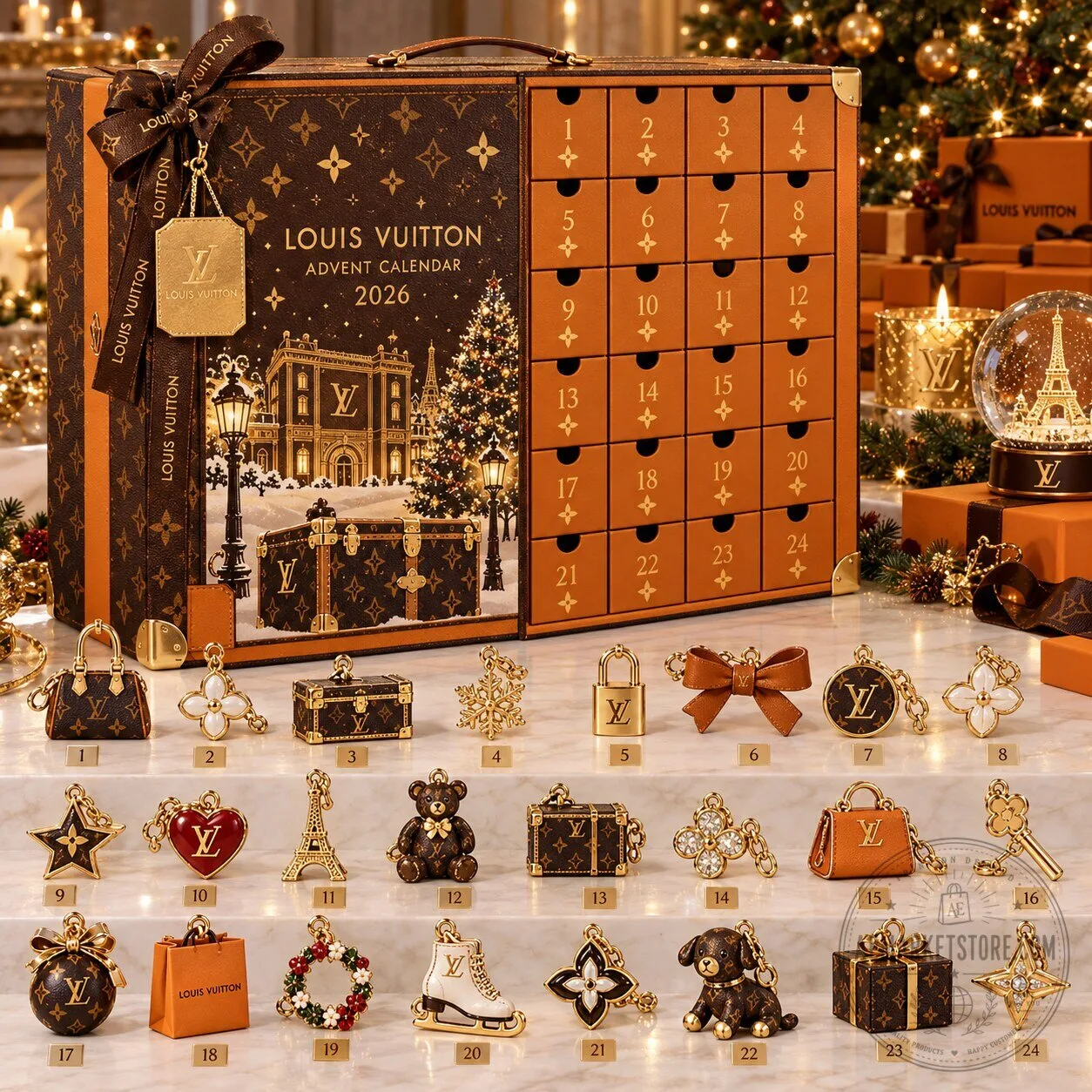 Louis Vuitton Advent Calendar 2026 24 Days Christmas Countdown