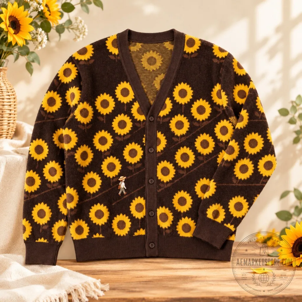 Sunflower Cardigan Sweater