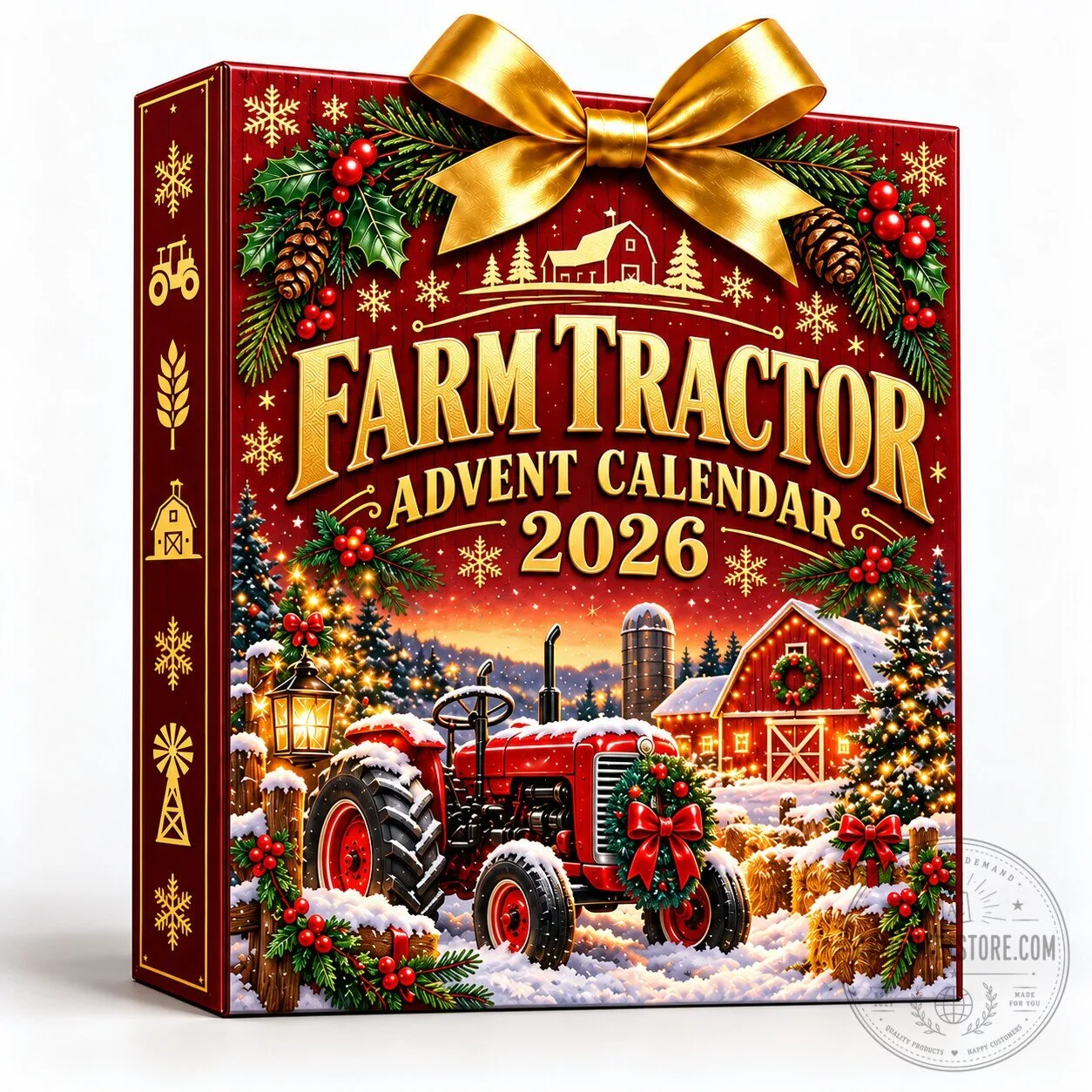 Farm Tractor Advent Calendar 2026 24 Days Farm Animals Vehicle Christmas 9 Farm Tractor Advent Calendar 2026 24 Days Farm Animals Vehicle Christmas