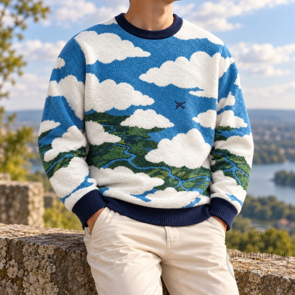 Cloud Crew Neck Sweatshirt 9 Cloud Crew Neck Sweatshirt