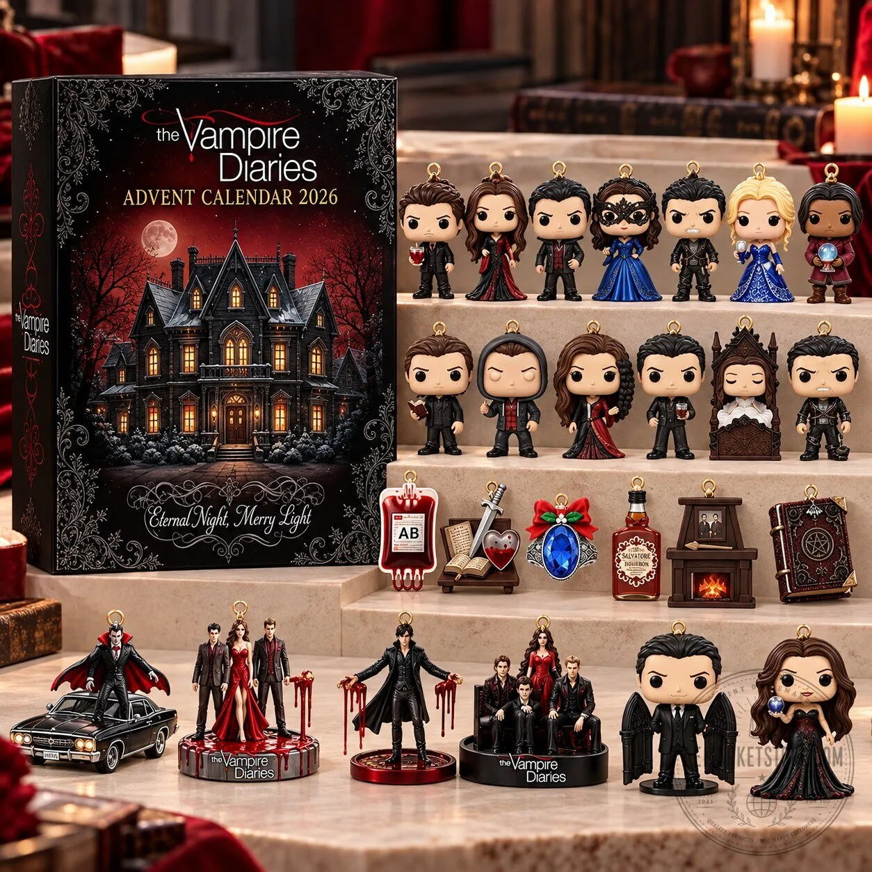 The Vampire Diaries Advent Calendar 2026 24 Days Christmas Countdown