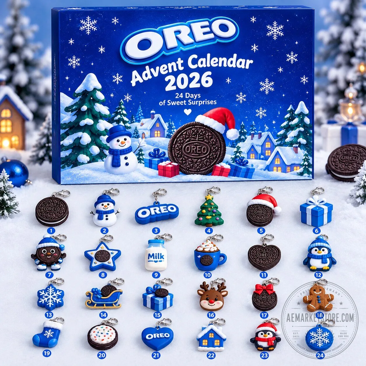 Oreo Advent Calendar 2026 24 Days Christmas Countdown 4 Oreo Advent Calendar 2026 24 Days Christmas Countdown