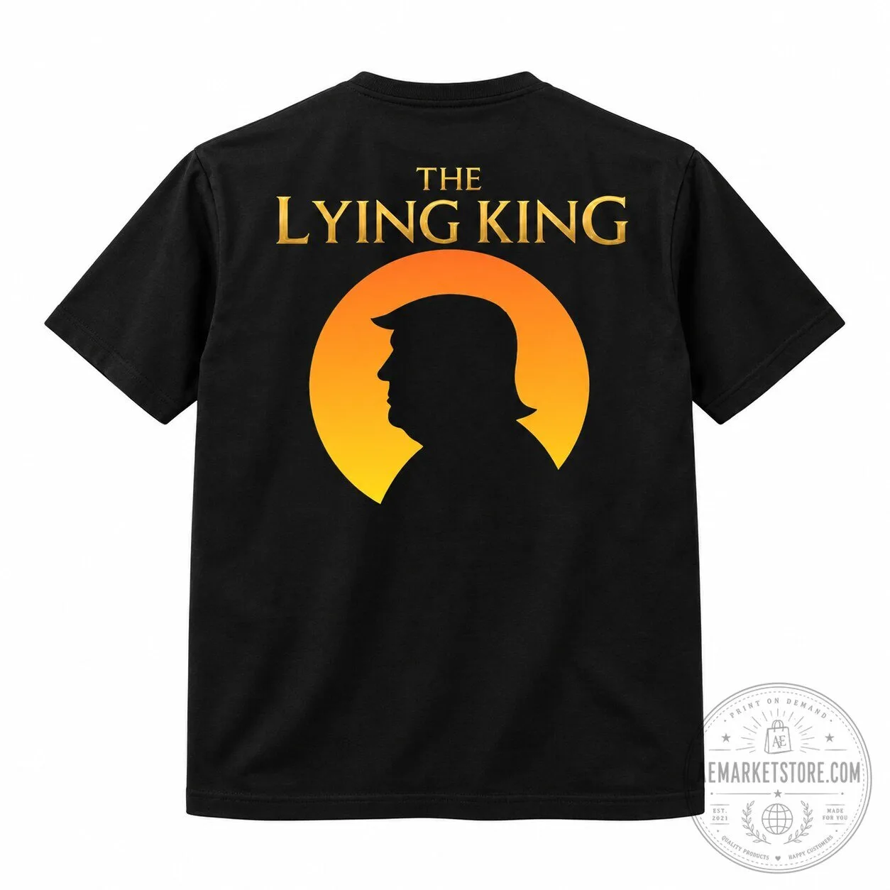 The Lying King Trump Anti Trump Parody T Shirt 5 The Lying King Trump Anti Trump Parody T Shirt