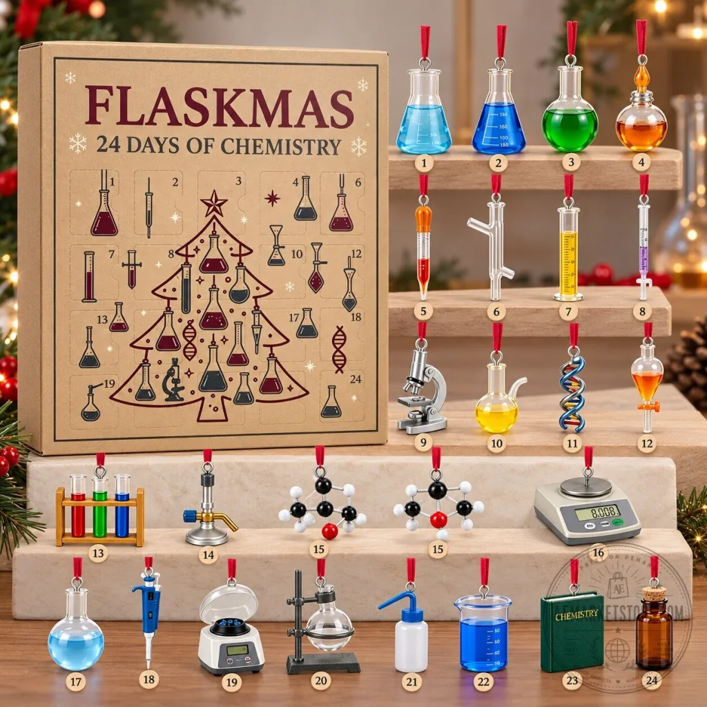 Chemistry Flaskmas Advent Calendar 24 Days of Science