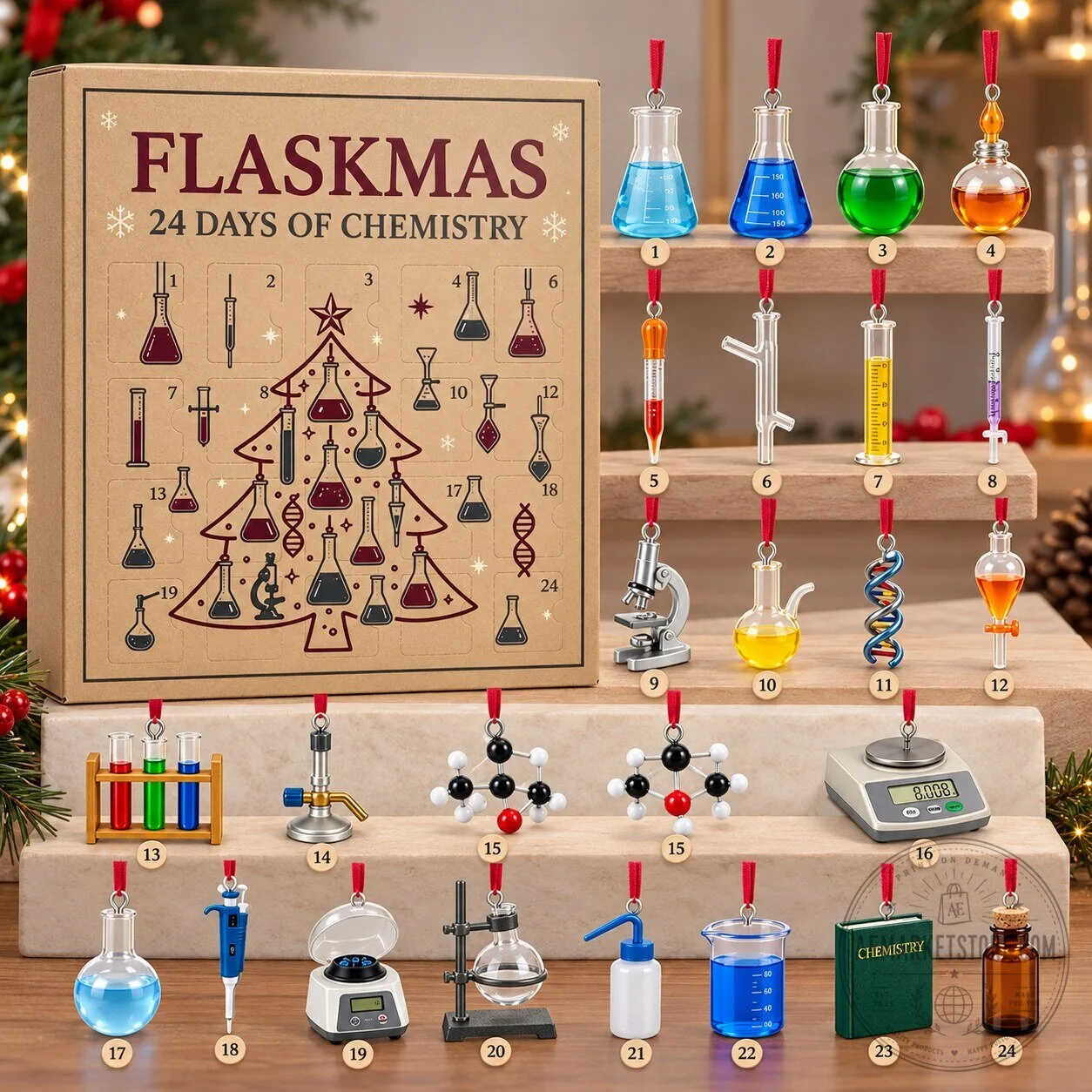 Chemistry Flaskmas Advent Calendar 24 Days of Science 4 Chemistry Flaskmas Advent Calendar 24 Days of Science