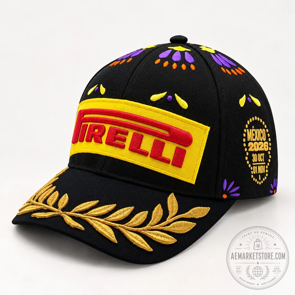 Pirelli Podium Cap 2026 Mexico F1 Special Edition Baseball Hat