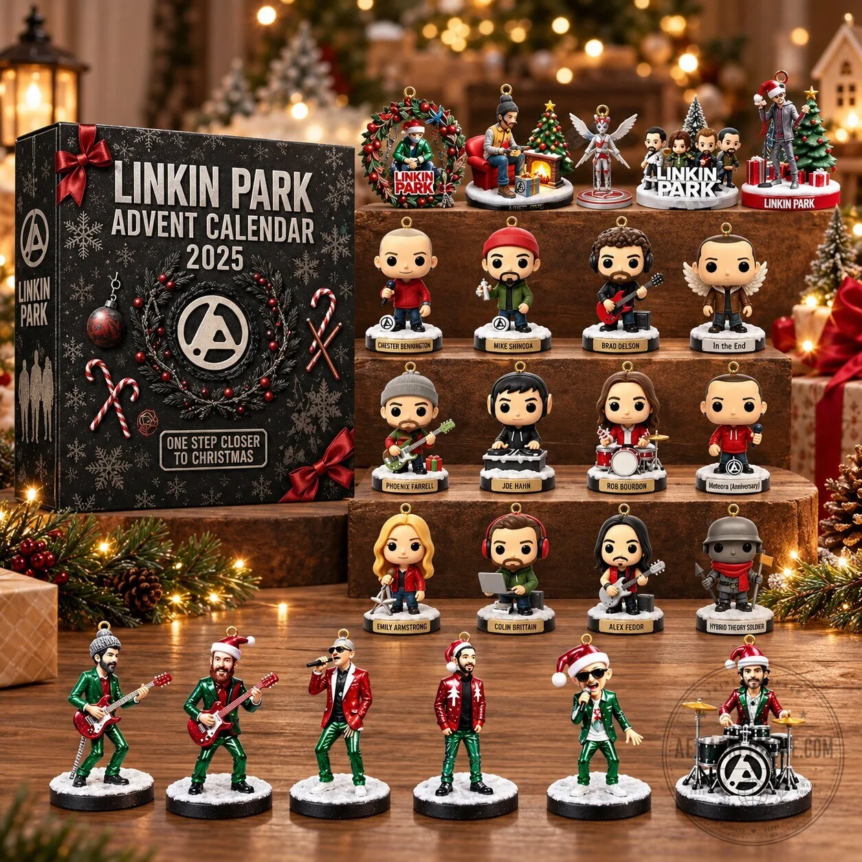 Linkin Park Advent Calendar 24 Days Christmas Countdown