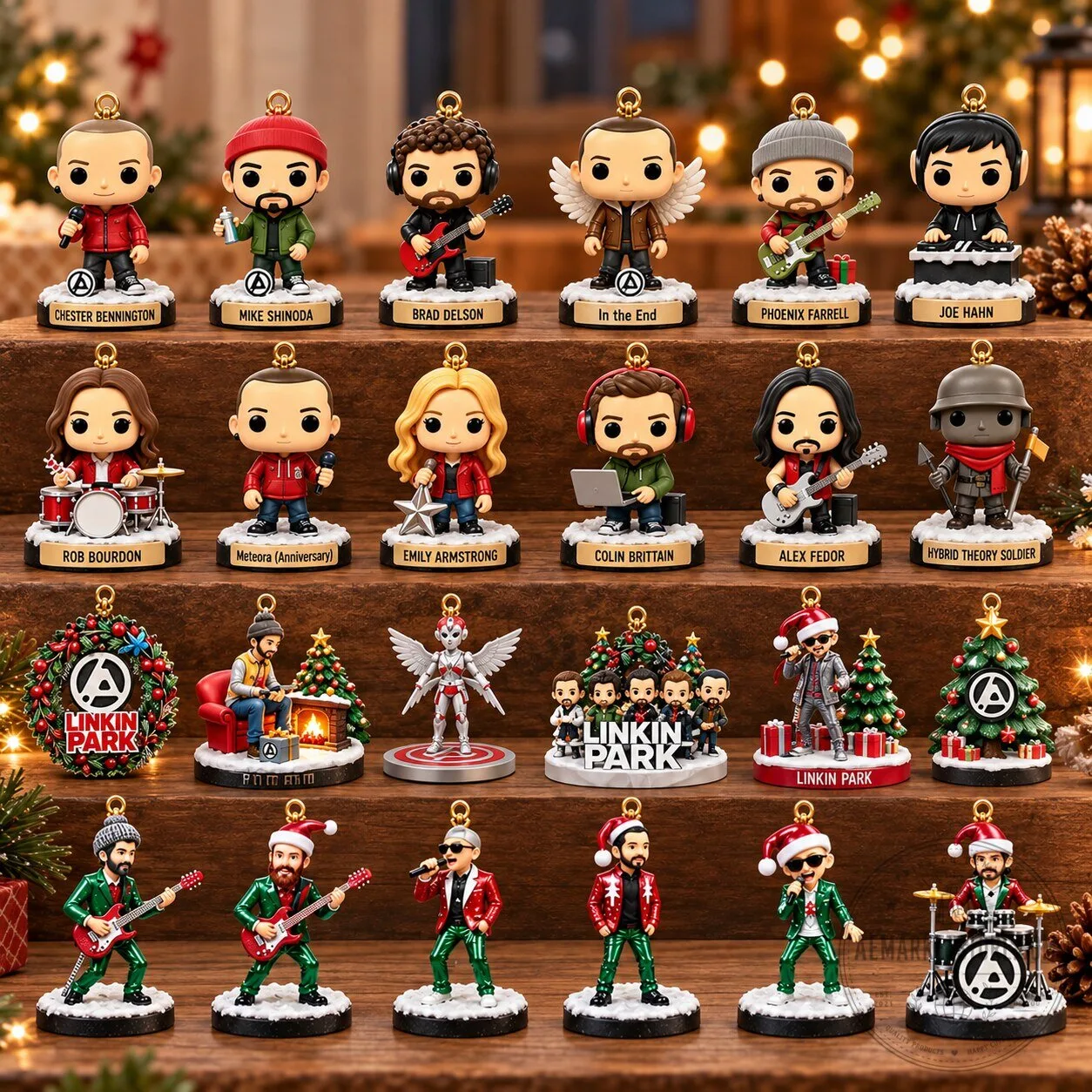 Linkin Park Advent Calendar 24 Days Christmas Countdown 8 Linkin Park Advent Calendar 24 Days Christmas Countdown