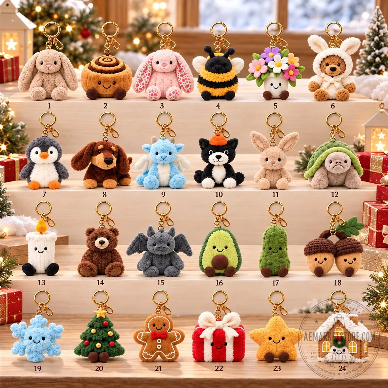 Jellycat Advent Calendar 2026 Christmas Countdown 8 Jellycat Advent Calendar 2026 Christmas Countdown