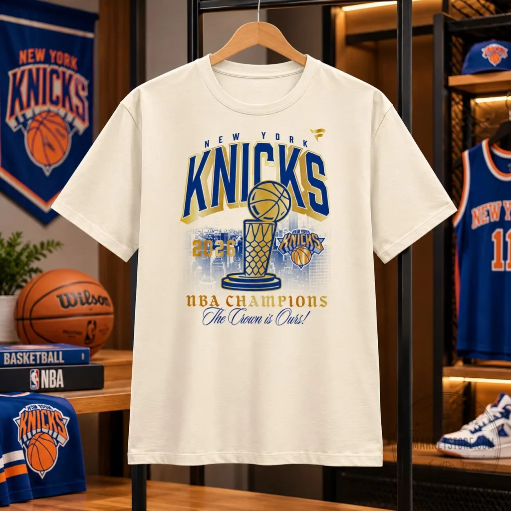 New York Knicks 2026 NBA Champions T Shirt Fan Gear New York Knicks 2026 NBA Champions T Shirt Fan Gear