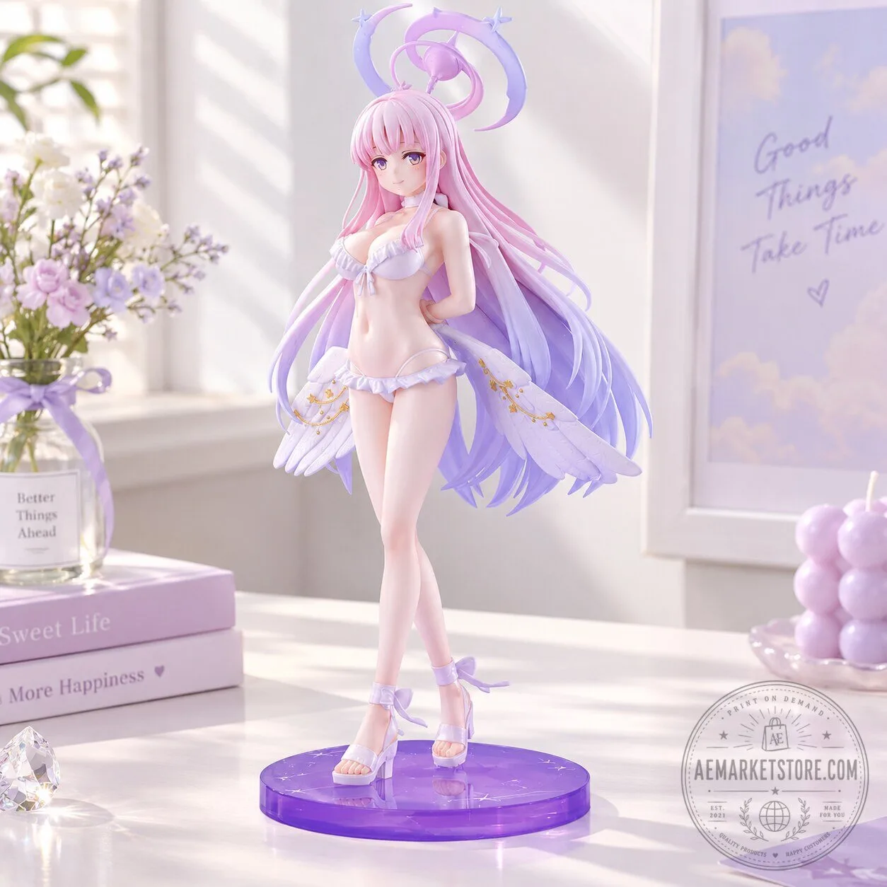 Misono Mika Swimsuit 1/7 Scale Figure Blue Archive Anime Statue