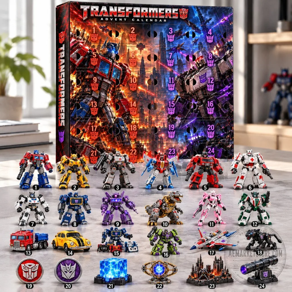 Transformers Advent Calendar 2026 24 Days Christmas Countdown Transformers Advent Calendar 2026 24 Days Christmas Countdown