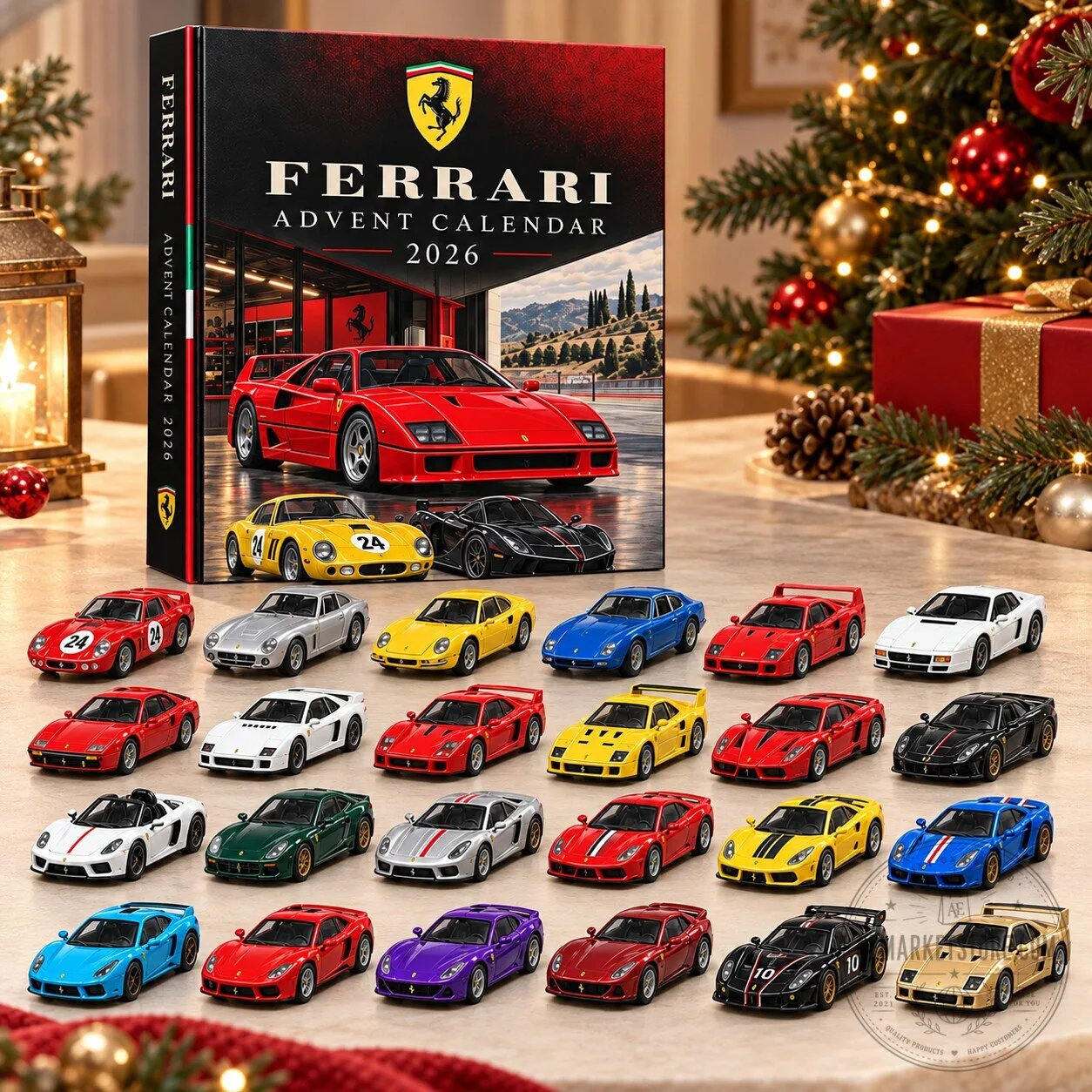 Ferrari Advent Calendar 2026 24 Days Christmas Countdown