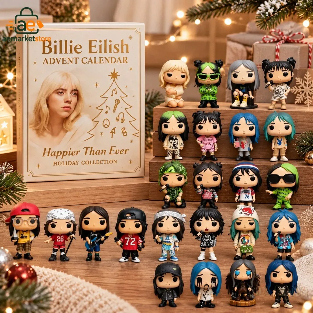 Billie Eilish Advent Calendar Happier Than Ever Holiday Countdown