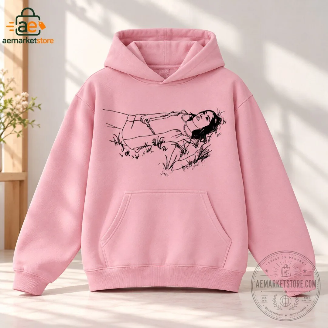 Olivia Rodrigo The Unraveled Tour Pink Hoodie Concert Tour Merchandise Gift for Fans