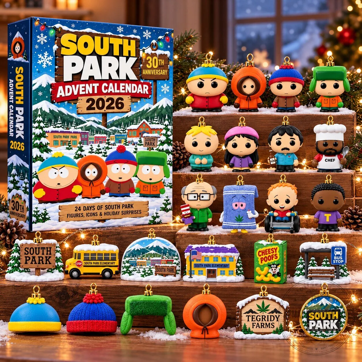 South Park Advent Calendar 2026 30th Anniversary