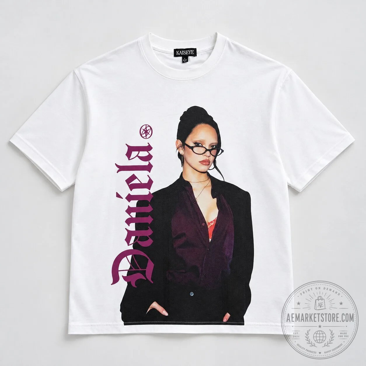 KATSEYE Animal Daniela T Shirt Trendy Kpop Merch Fan